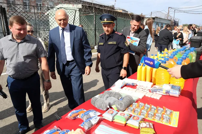 В ИК-14 ГУФСИН России по Ростовской области представили продукцию исправительных учреждений Ростовской области