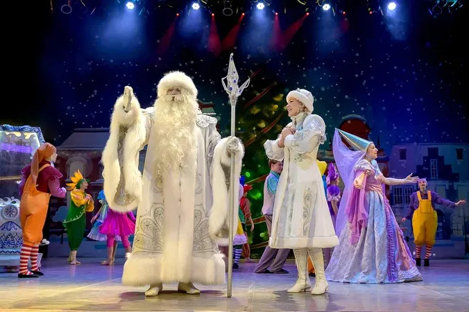 Расписание детских новогодних представлений в городах Ростовской области 2026