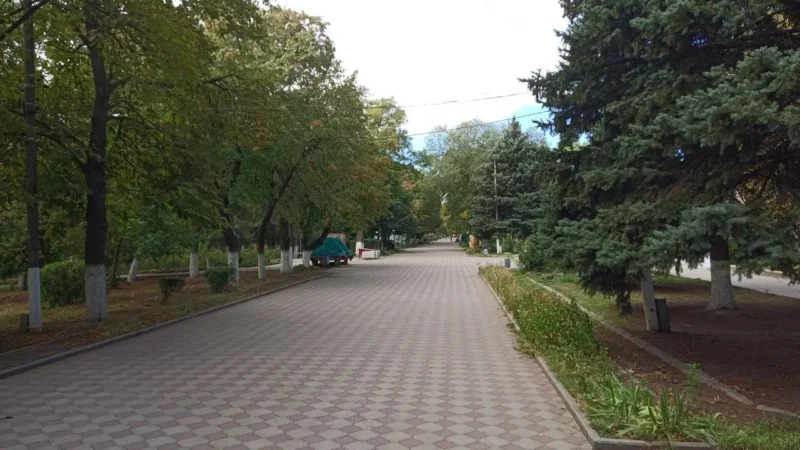 Александровский сад города Новочеркасска