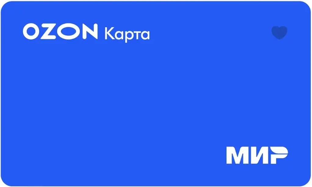 Дебетовая карта Ozon Банка МИР с кэшбэком до 25%