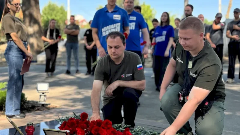 «Тюр и Чапай рядом с нами»: в Ростовской области почтили память погибших волонтёров Народного фронта