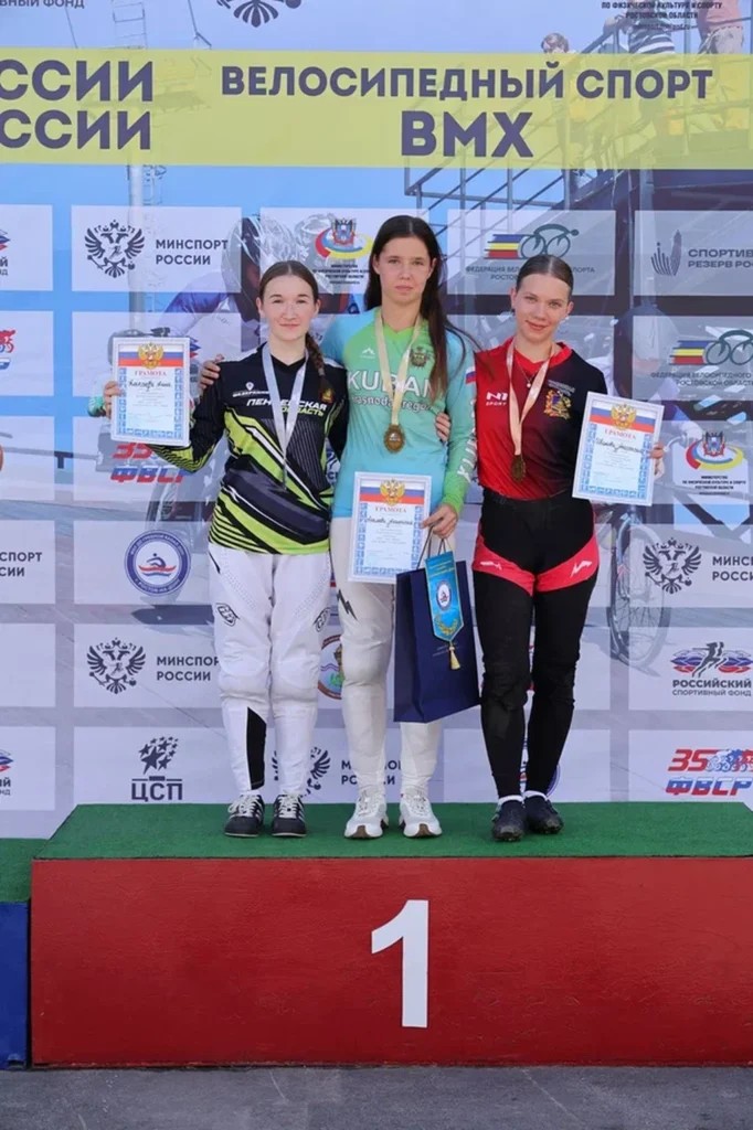 Чемпионат России по BMX-круизер 2026: Малюшкин и Акимова завоевали золото в Ростове-на-Дону