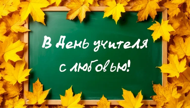 С Днем учителя! Поздравление для наставников и педагогов от редакции News161.ru